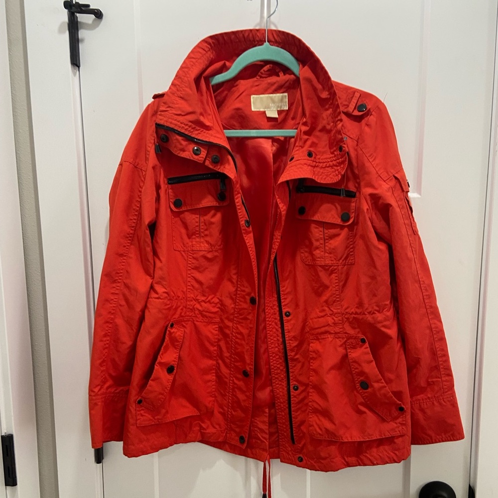 Red Michael Kors Light Jacket